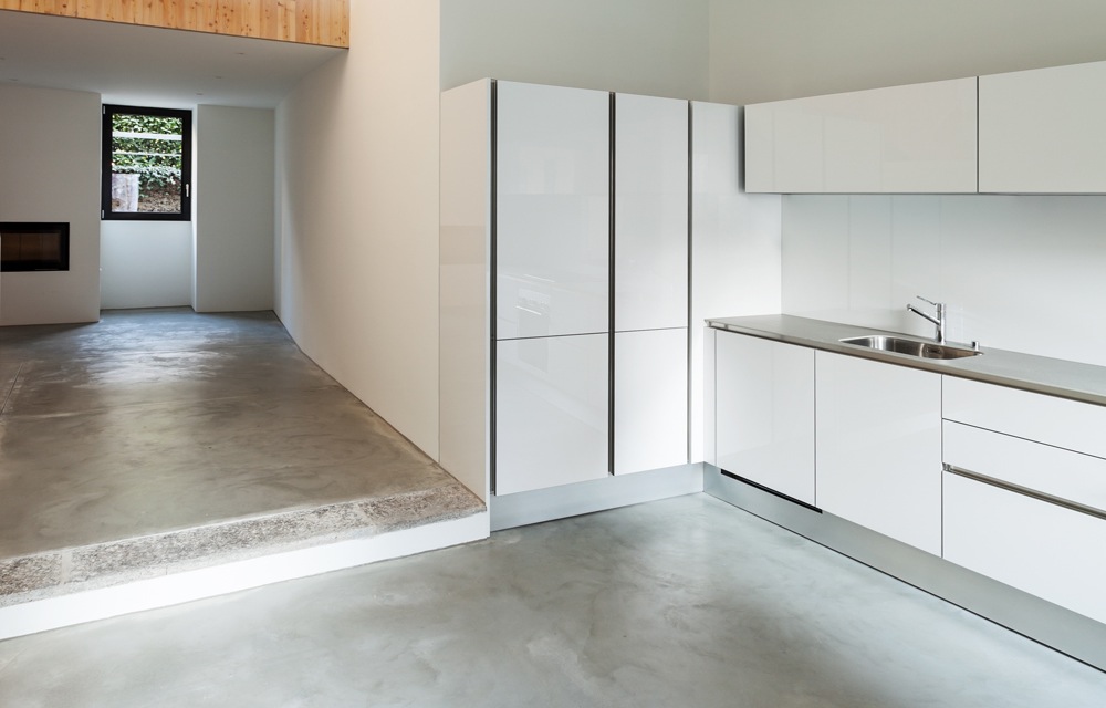 keuken gepolierde beton