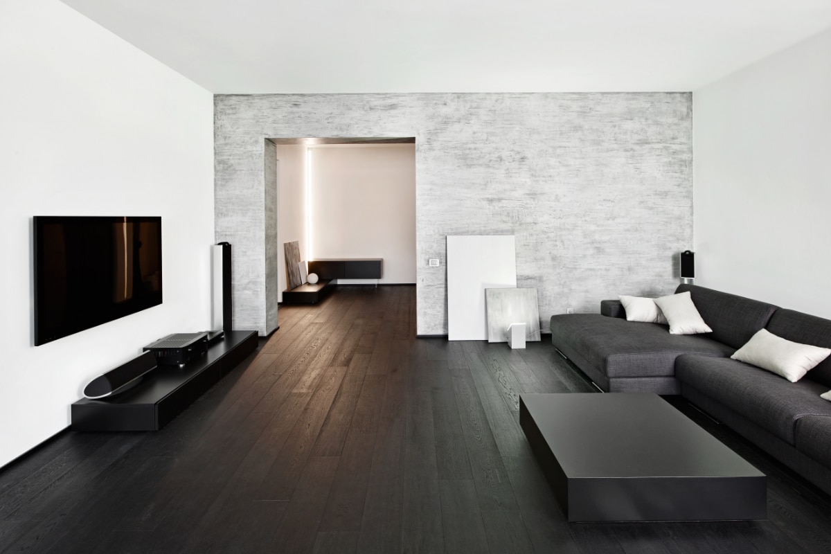 behang modern interieur