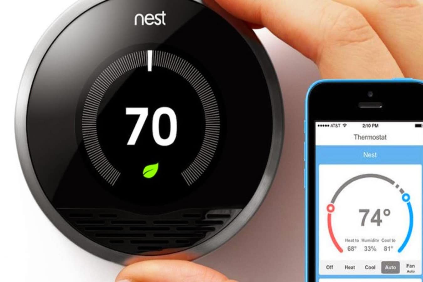 slimme thermostaat nest